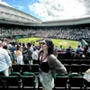 Valerie Tifanka Nonton Turnamen Tenis 