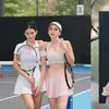 Valerie Tifanka Nonton Turnamen Tenis 
