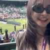 Valerie Tifanka Nonton Turnamen Tenis 