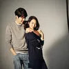 Shin Min Ah dan Kim Woo Bin di Bandara