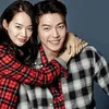 Shin Min Ah dan Kim Woo Bin di Bandara