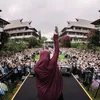 Sivia Azizah sapa penonton