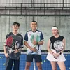 Sridevi dan Eby Main Padel
