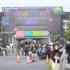 Suasana Jelang Konser Coldplay 