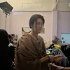 Kim Woo Bin bersiap syuting