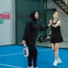  Syahnaz Main Padel Bareng Nabila Syakieb