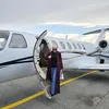 Potret Syahrini Tampil Mewah dan Elegan di Private Jet