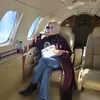 Potret Syahrini Tampil Mewah dan Elegan di Private Jet