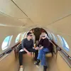Potret Syahrini Tampil Mewah dan Elegan di Private Jet