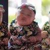 Potret Baby Meshwa Anak Denny Cagur