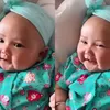Potret Baby Meshwa Anak Denny Cagur