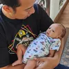 Potret Baby Meshwa Anak Denny Cagur
