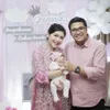 Potret Baby Queensha yang tetapik cantmeski botak.