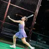 Potret Terbaru Davina Karamoy Main Padel