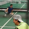 Potret The Prediksi saat Main Padel Bareng Geng Bedain
