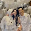 Melly Lee bersama orang tuanya