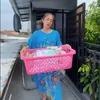 Ussy Sulistiawaty Tampil Santai dengan Daster