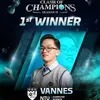 Vannes Pemenang COC Season 2