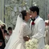 Wedding kiss Amanda Manopo dan Kenny Austin