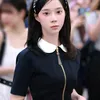 Potret Winter Aespa di Bandara dengan No-Eye Makeup