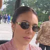 Wulan Guritno Saat Hadir di HUT TNI
