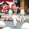 Yuni Shara di panggung upacara