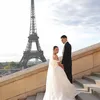 Prewedding Jennifer Coppen dan Justin Hubner di Paris, Eiffel Jadi Background
