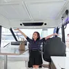 Prilly Latuconsina di Dalam Kapal Pesiar