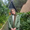 Prilly Latuconsina berhijab saat syuting
