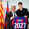 Pau Cubarsi bermain di klub senior Barcelona