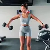 Marion Jola Saat Berolahraga 
