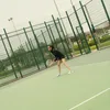Azizah Salsha main tenis