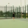 Azizah Salsha main tenis