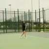 Azizah Salsha main tenis