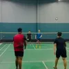 seleb main bulu tangkis, seleb jago main bulu tangkis, olahraga seleb