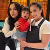 Momen Lyodra dan Lily anak Nagita Slavina bertemu
