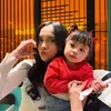 Momen Lyodra dan Lily anak Nagita Slavina bertemu