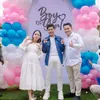 Putri Isnari Pakai Gaun Putih