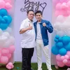 Valen di Gender Reveal Putri Isnari