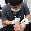 Uli Auliani, Sulam Bibir, Sulam Alis