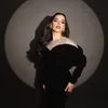 Tasya Farasya pakai gaun hitam