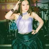 Rara LIDA tampil dengan rambut lurus