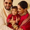 Deepika Padukone foto bareng Ranveer dan baby Dua