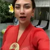 Potret Vanessa Angel kenakan busana tradisional bali.