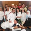 anies - sandi, raffi ahmad, nagita slavina, dwiki dharmawan, fauzi baadilah