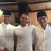 anies - sandi, raffi ahmad, nagita slavina, dwiki dharmawan, fauzi baadilah