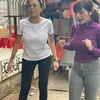 Potret persahabatan Nikita Mirzani dan Dinar Candy.
