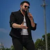 Ridho Rhoma pakai kaos dan kemeja