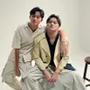Rizwan rangkul Rizky Febian