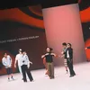 Rizwan dan Rizky Febian di catwalk